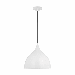 Sea Gull Grant 1-LT Pendant - White - 6001001-15