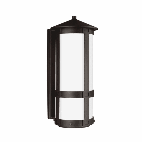 Sea Gull Groveton Large 1-LT Outdoor Wall Lantern - Antique Bronze - 8635901EN3-71