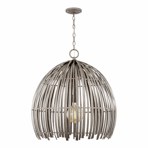 Sea Gull Hanalei Large 1-LT Pendant - Washed Pine - 6722701-872