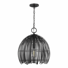 Sea Gull Hanalei Medium 1-LT Pendant - Midnight Black - 6622701-112