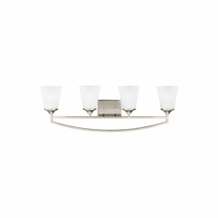 Sea Gull Hanford 4-LT Wall/ Bath Light - Brushed Nickel - 4424504-962 Sea Gull Hanford 4-LT Wall/ Bath Light - Brushed Nickel - 4424504-962