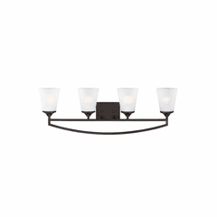 Sea Gull Hanford 4-LT Wall/ Bath Light - Burnt Sienna - 4424504-710 Sea Gull Hanford 4-LT Wall/ Bath Light - Burnt Sienna - 4424504-710