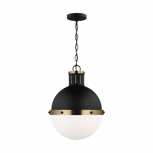 Sea Gull Hanks 1-LT Medium Pendant - Black - 6577101-112