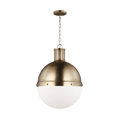 Sea Gull Hanks One Light Large Pendant - Satin Bronze - 6677101-848