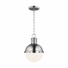 Sea Gull Hanks One Light Mini Pendant - Brushed Nickel - 6177101-962