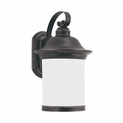 Sea Gull Hermitage 1-LT Outdoor Wall Lantern - Antique Bronze - 89192-71 Sea Gull Hermitage 1-LT Outdoor Wall Lantern - Antique Bronze - 89192-71
