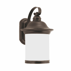 Sea Gull Hermitage 1-LT Outdoor Wall Lantern - Antique Bronze - 89192EN3-71 Sea Gull Hermitage 1-LT Outdoor Wall Lantern - Antique Bronze - 89192EN3-71