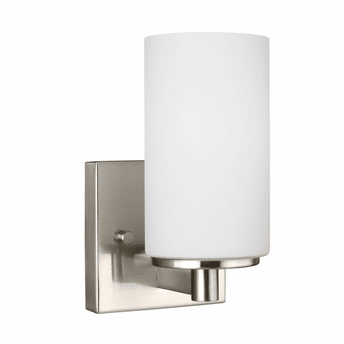 Sea Gull Hettinger 1-LT Bath/Wall Sconce - Brushed Nickel - 4139101EN3-962