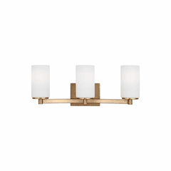 Sea Gull Hettinger 3-LT Bath Vanity - Satin Brass - 4439103EN3-848