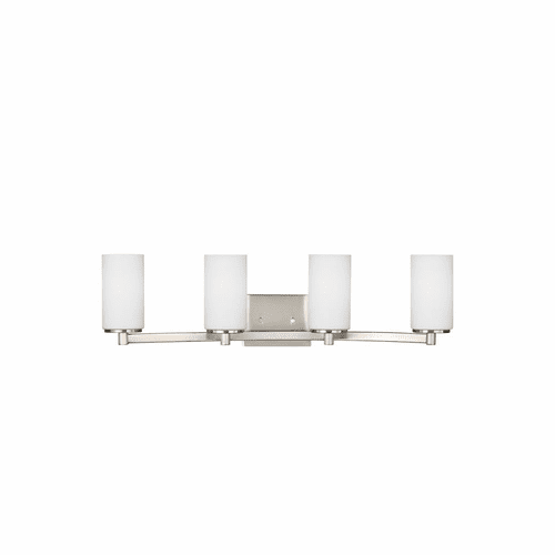 Sea Gull Hettinger 4-LT Wall/Bath Light - Brushed Nickel - 4439104-962
