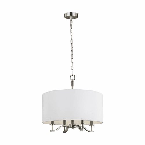 Sea Gull Hewitt 4-LT Chandelier - Satin Nickel - F3310/4SN