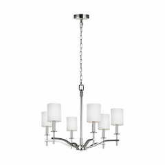 Sea Gull Hewitt 6-LT Chandelier - Polished Nickel - F3311EN/6PN
