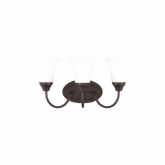 Sea Gull Holman 3-LT Bath Vanity Light - Bronze - 44807-710 Sea Gull Holman 3-LT Bath Vanity Light - Bronze - 44807-710