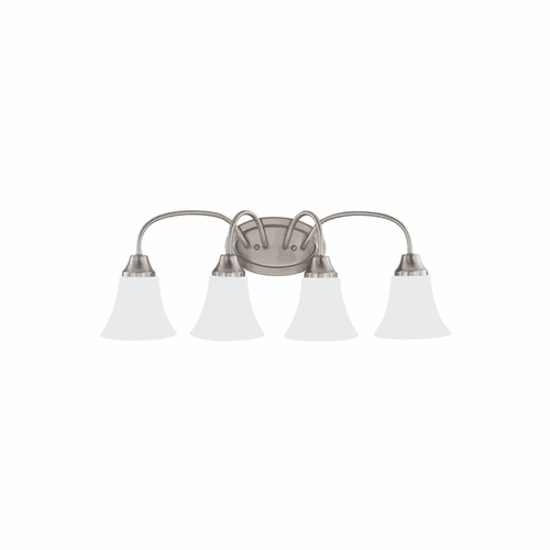 Sea Gull Holman 4-LT Wall/Bath Light - Brushed Nickel - 44808-962
