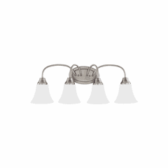 Sea Gull Holman 4-LT Wall/Bath Light - Brushed Nickel - 44808-962