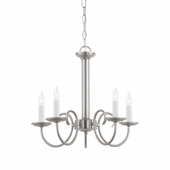 Sea Gull Holman 5-LT Chandelier - Brushed Nickel - 31809-962