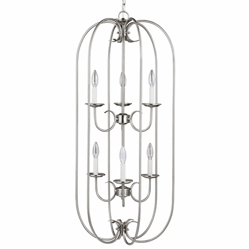 Sea Gull Holman 6-LT Hall/Foyer Light - Brushed Nickel - 51807-962