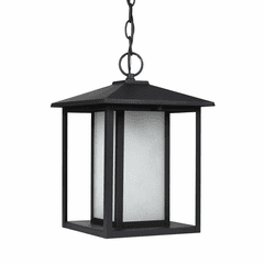 Sea Gull Hunnington 1-LT Outdoor Pendant - Black - 69029-12