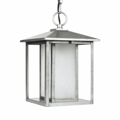 Sea Gull Hunnington LED Outdoor Pendant - Weathered Pewter - 6902997S-57
