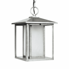 Sea Gull Hunnington LED Outdoor Pendant - Weathered Pewter - 6902997S-57