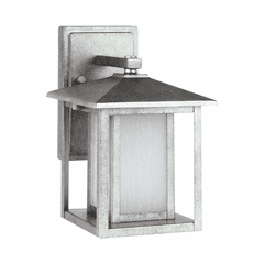 Sea Gull Hunnington Small LED Outdoor Wall Lantern - Pewter - 8902997S-57