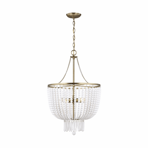 Sea Gull Jackie 4-LT Pendant - Satin Brass - 5180704-848