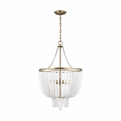 Sea Gull Jackie 4-LT Pendant - Satin Brass - 5180704-848