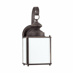 Sea Gull Jamestowne 1-LT Outdoor Wall Lantern - Antique Bronze - 84157D-71