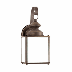 Sea Gull Jamestowne 1-LT Outdoor Wall Lantern - Antique Bronze - 84157DEN3-71