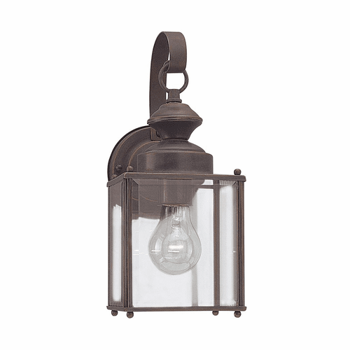 Sea Gull Jamestowne 1-LT Outdoor Wall Lantern - Antique Bronze - 8457-71