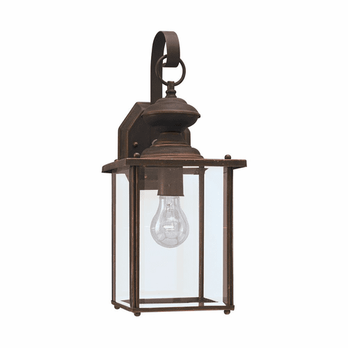 Sea Gull Jamestowne 1-LT Outdoor Wall Lantern - Antique Bronze - 8458-71