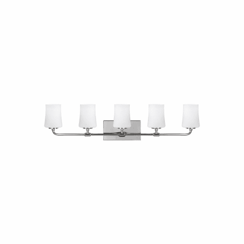 Sea Gull Jennie 5-LT Vanity Fixture - Chrome - VS23605CH