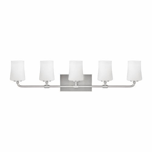 Sea Gull Jennie 5-LT Vanity Fixture - Satin Nickel - VS23605EN3/SN