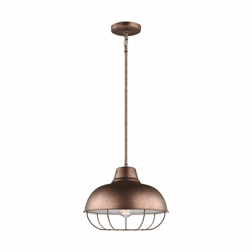 Sea Gull Jeyne 1-LT Pendant - Weathered Copper - 6746501EN3-44