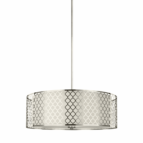 Sea Gull Jourdanton 4-LT Pendant - Brushed Nickel - 6515504-962