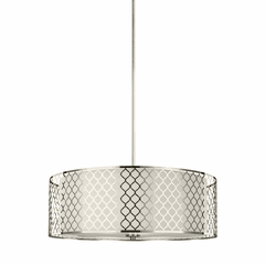 Sea Gull Jourdanton 4-LT Pendant - Brushed Nickel - 6515504-962