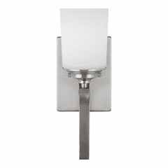 Sea Gull Kemal 1-LT Bath Sconce - Nickel - 4130701-962