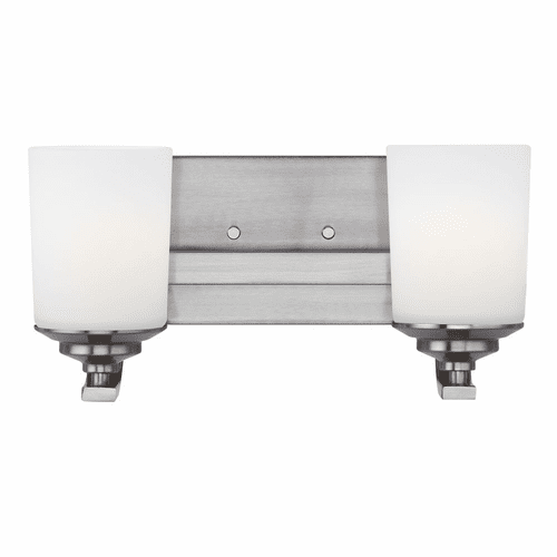 Sea Gull Kemal 2-LT Bath Light - Nickel - 4430702-962