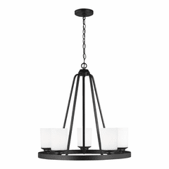 Sea Gull Kemal 5-LT Chandelier - Black - 3130705-112