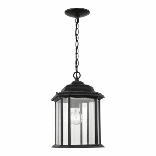 Sea Gull Kent 1-LT Outdoor Pendant - Black - 60031-12
