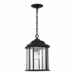 Sea Gull Kent 1-LT Outdoor Pendant - Black - 60031-12