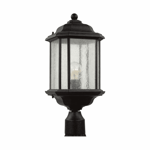 Sea Gull Kent 1-LT Outdoor Post Lantern - Oxford Bronze - 82029-746