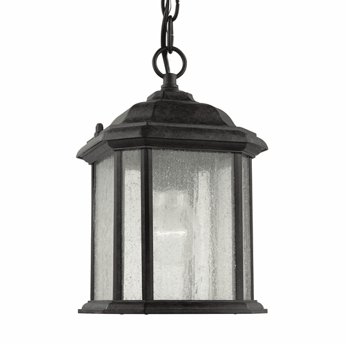 Sea Gull Kent 1-LT Outdoor Semi-Flush/Pendant - Oxford Bronze - 60029-746