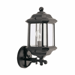 Sea Gull Kent 1-LT Outdoor Wall Lantern - Black - 84030-12