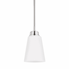Sea Gull Kerrville 1-LT Mini-Pendant - Brushed Nickel - 6115201-962 Sea Gull Kerrville 1-LT Mini-Pendant - Brushed Nickel - 6115201-962