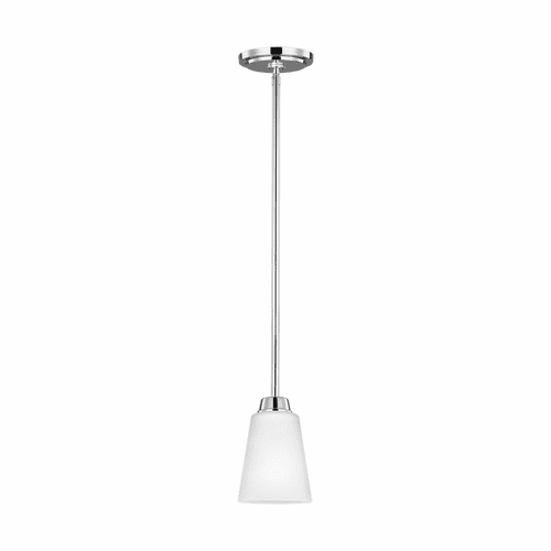 Sea Gull Kerrville 1-LT Mini-Pendant - Chrome - 6115201-05