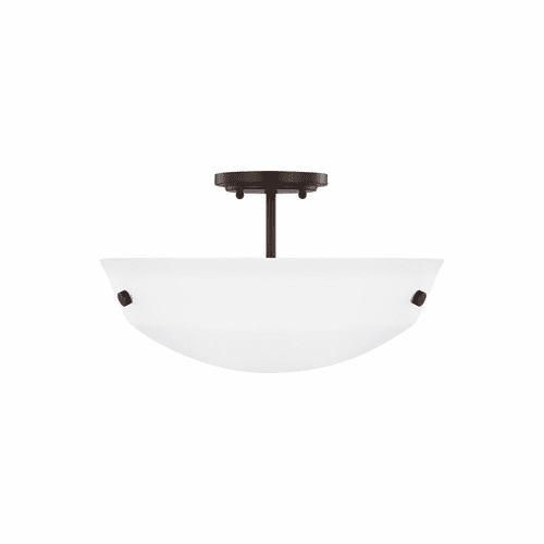 Sea Gull Kerrville 2-LT Semi-Flush Convertible Pendant - Bronze - 7715202-710