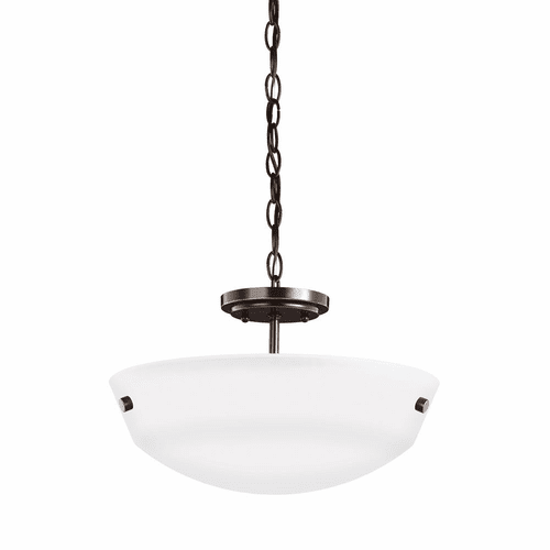 Sea Gull Kerrville 2-LT Semi-Flush Mount - Heirloom Bronze - 7715202-782