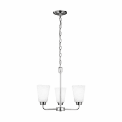 Sea Gull Kerrville 3-LT Chandelier - Chrome - 3115203-05