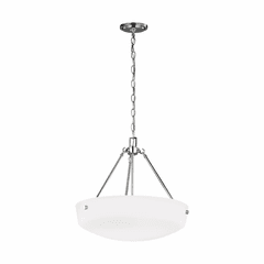 Sea Gull Kerrville 3-LT Pendant - Chrome - 6615203-05